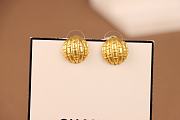 Fortok Chanel Vintage Double C Earrings - 1