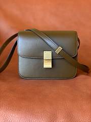 Fortok Celine Classic Bag In Box Calfskin Brown 18.5cm - 1