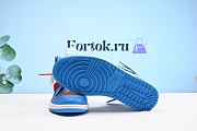Fortok Air Jordan 1 Retro High Off-White University Blue Sneakers AQ0818-148 - 3