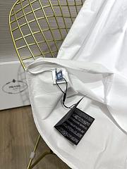 Fortok Prada Embroidered Cotton Poplin Minidress - 5