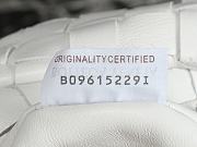 Fortok Bottega Veneta Mini Jodie White 80800 23x28x8cm - 5
