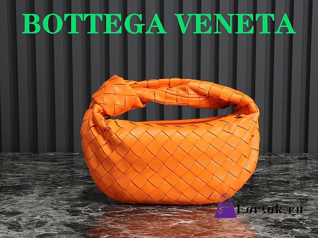 Fortok Bottega Veneta Mini Jodie Orange 80800 23x28x8cm - 1