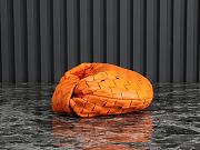 Fortok Bottega Veneta Mini Jodie Orange 80800 23x28x8cm - 6