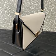 Fortok Valentino Garavani Letter Leather Shoulder Bag White 5080 24x15.5x7cm - 6
