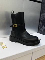 Fortok Dior Empriente Ankle Boots Black - 6