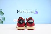 Fortok Air Jordan 1 Low OG White Red Sneakers DM7866-166 - 2