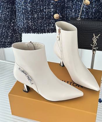 Fortok Louis Vuitton Sparkle Boots White