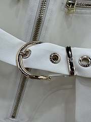 Fortok Louis Vuitton 23 Sleeveless Belt Dress White - 5