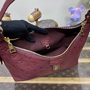 Fortok Louis Vuitton Sac Sport Bag Burgundy 27x22x10.5cm - 6