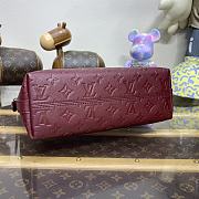 Fortok Louis Vuitton Sac Sport Bag Burgundy 27x22x10.5cm - 4
