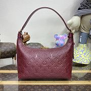 Fortok Louis Vuitton Sac Sport Bag Burgundy 27x22x10.5cm - 3