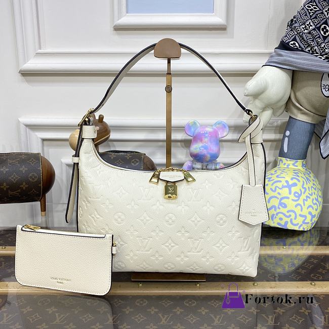 Fortok Louis Vuitton Sac Sport Bag Cream 27x22x10.5cm - 1