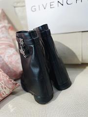 Fortok Givenchy Shark Lock Biker Boots Black - 3