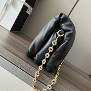 Fortok Loewe Black Goya Puffer Shoulder Bag 062768 23x13x6cm - 5