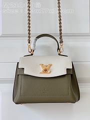 Fortok Louis Vuitton Lockme Ever Bag in Green M21088 23x17x10cm - 1