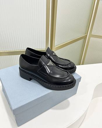 Fortok Prada Calzature Donna Black Loafers