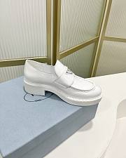 Fortok Prada Calzature Donna White Loafers - 6