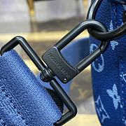 Fortok Louis Vuitton Keepall Bandoulière 25 Atlantic Blue M46803 25x15x11cm - 2