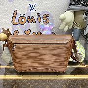Fortok Louis Vuitton Montsouris Messenger Bag Brown M23097 34x19x11cm - 5