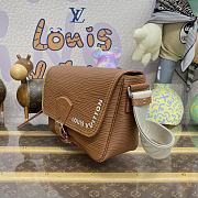 Fortok Louis Vuitton Montsouris Messenger Bag Brown M23097 34x19x11cm - 4