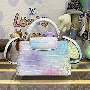 Fortok Louis Vuitton Colorful Crocodile Pattern Bag M48865 27x18x9cm - 4