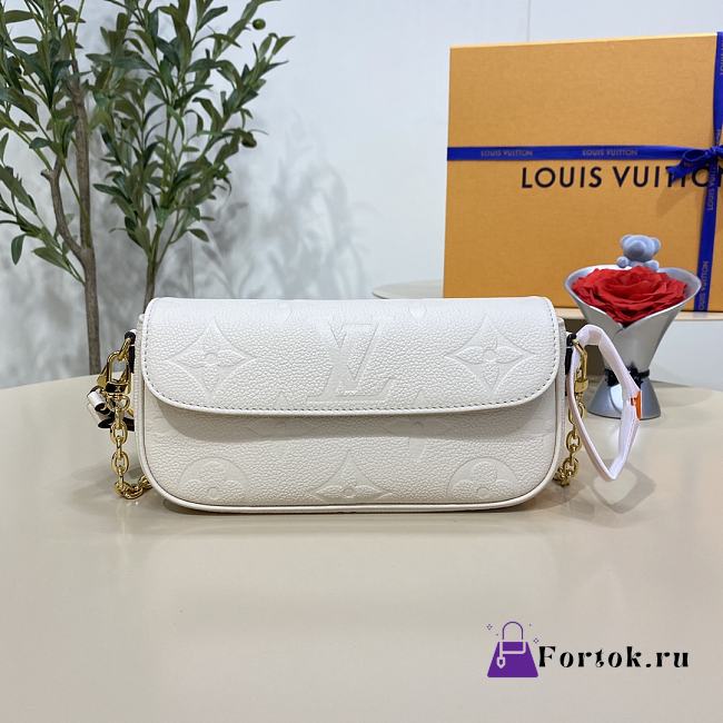 Fortok Louis Vuitton Wallet On Chain Ivy Cream M82210 23.5x12x4.3cm - 1