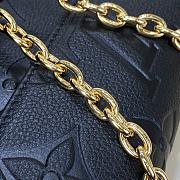 Fortok Louis Vuitton Wallet On Chain Ivy Black M82211 23.5x12x4.3cm - 4