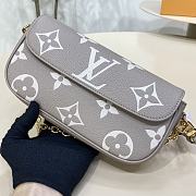 Fortok Louis Vuitton Wallet On Chain Ivy Bicolor Monogram Empreinte M82211 23.5x12x4.3cm - 5