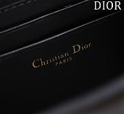Fortok Dior CD Signature Hobo Mini Bag Black 23.5x14.5x6cm - 6