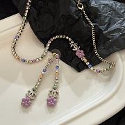 Fortok Chanel Colorful Flower Necklace - 1