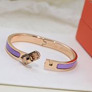 Fortok Hermes Bracelets Purple - 5