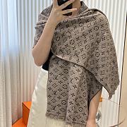 Fortok Louis Vuitton Grey Scraf 30x180cm - 6