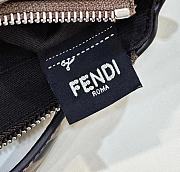 Fortok Fendi Brown By The Way Mini Boston Bag 20cm - 5