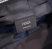 Fortok Fendi Brown By The Way Mini Boston Bag 20cm - 3