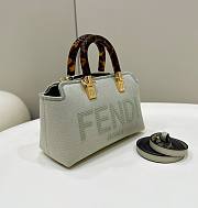 Fortok Fendi Iconic By the way Boston Bag in Light Green 8612 17x8x12cm - 5