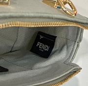 Fortok Fendi Iconic By the way Boston Bag in Light Green 8612 17x8x12cm - 4