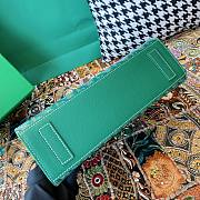 Fortok Goyard Rouette Stracture Bag in Green 25.5x10x19cm - 6