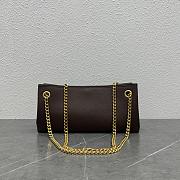 Fortok Celine Newspaper Chain Bag Brown 114253 31x16x6cm - 4