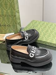 Fortok Gucci Logo Loafers Black - 6