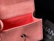 Fortok Chanel Kelly Reskin Bag Pink 16x13cm - 2