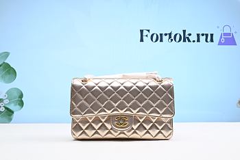 Fortok Chanel Flap Bag Golden Yellow Bag 25cm