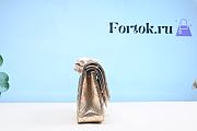 Fortok Chanel Flap Bag Golden Yellow Bag 25cm - 5