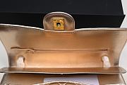 Fortok Chanel Flap Bag Golden Yellow Bag 25cm - 3