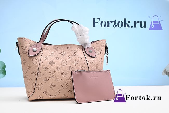 Fortok Louis Vuittion Mahina Hina Magnolia Bag Pink M54353 23x21x13cm - 1