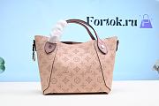 Fortok Louis Vuittion Mahina Hina Magnolia Bag Pink M54353 23x21x13cm - 4