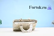 Fortok Dior Lady D-Joy Gold Embroidery Bag 26cm - 3