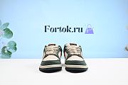 Fortok Nike SB Dunk Low SB-304292-185 Green Sneakers - 5