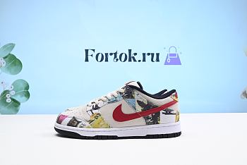 Fortok Nike SB Dunk Low Colorful Sneakers 