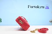 Fortok Louis Vuitton Troca MM Bag Red 25.5x17x7cm - 2