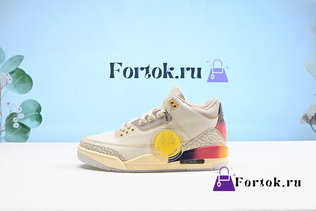 Fortok Air Jordan 3 x J Balvin FN0344-901 Beige Sneakers - 1